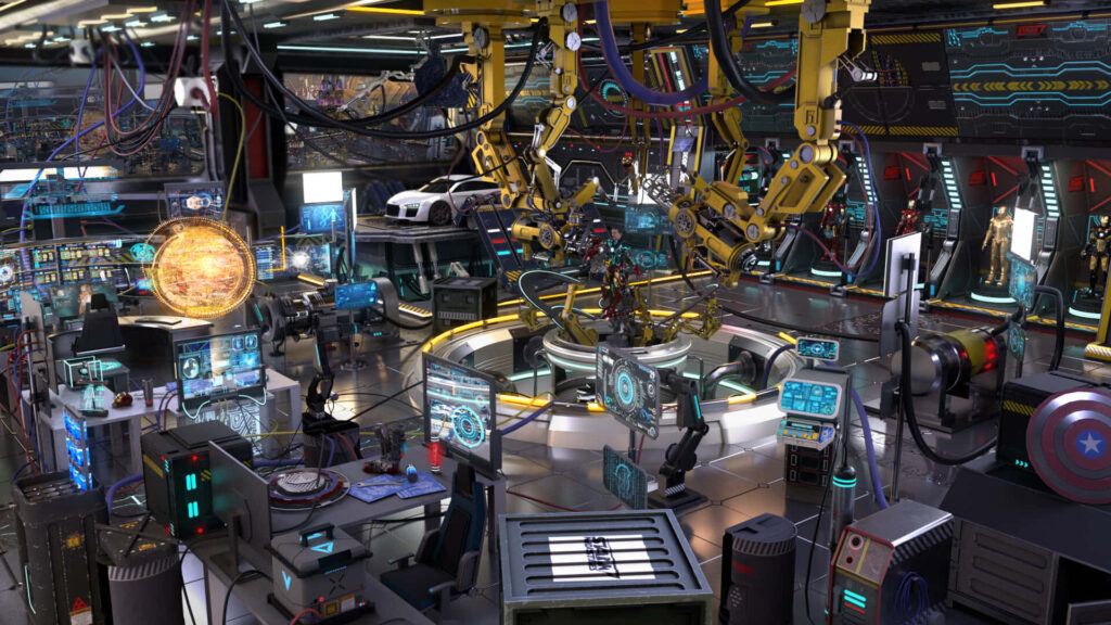 Artificial Intelligence AI Iron man Science Tech